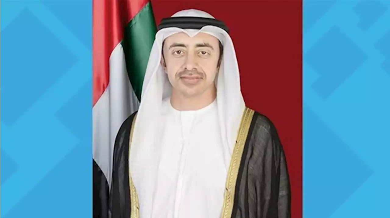 عبدالله بن زايد يبحث مع كوليبا تطورات الأزمة الأوكرانية