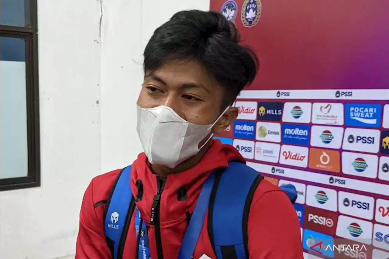 Kafiatur Rizky tak bisa berkata-kata usai cetak gol di final AFF U-16