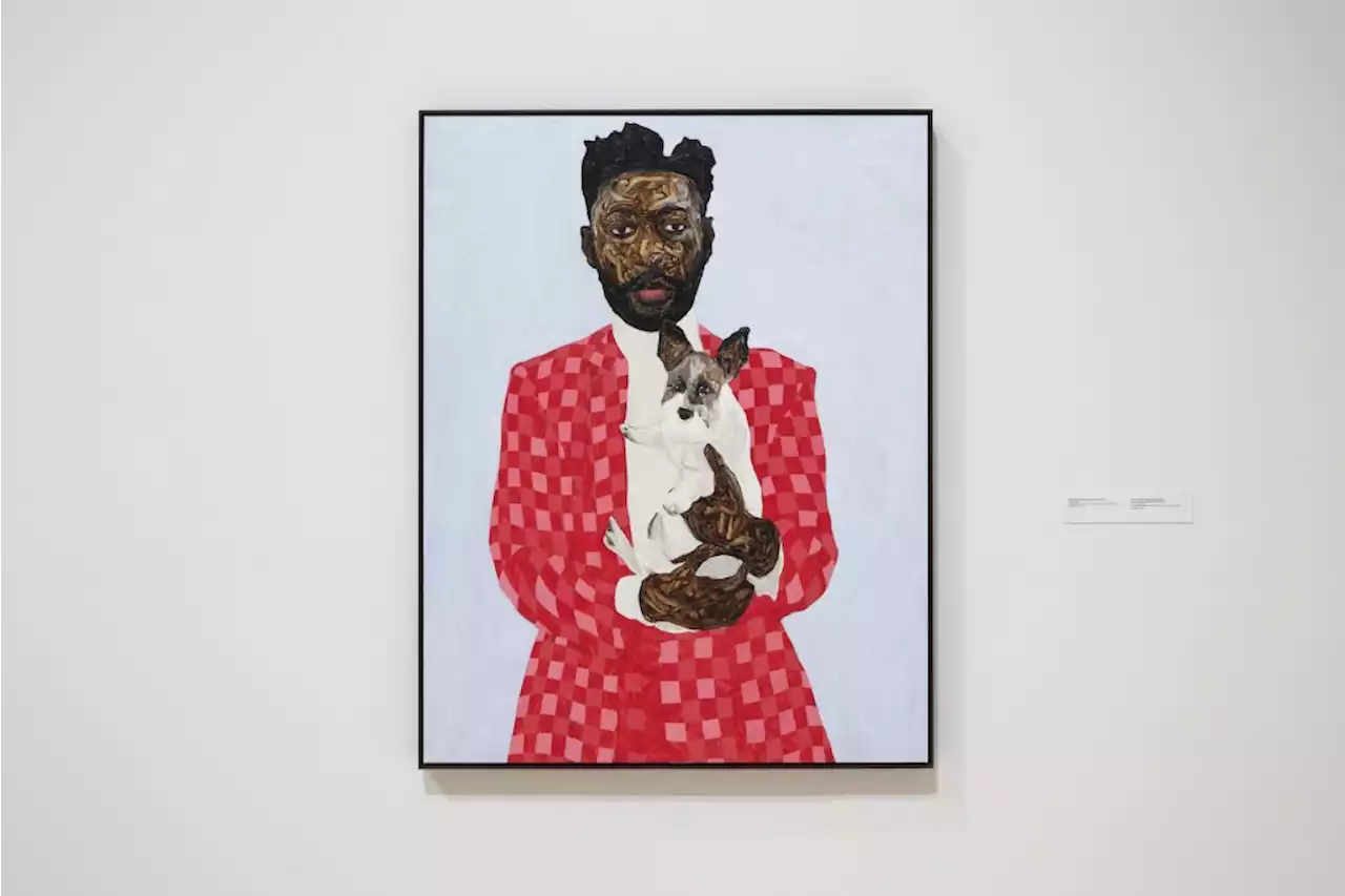 In Pictures: See Amoako Boafo's First Solo Museum Exhibition, Meant to Show Visitors in Texas 'How I Want to Be Seen' | Artnet News