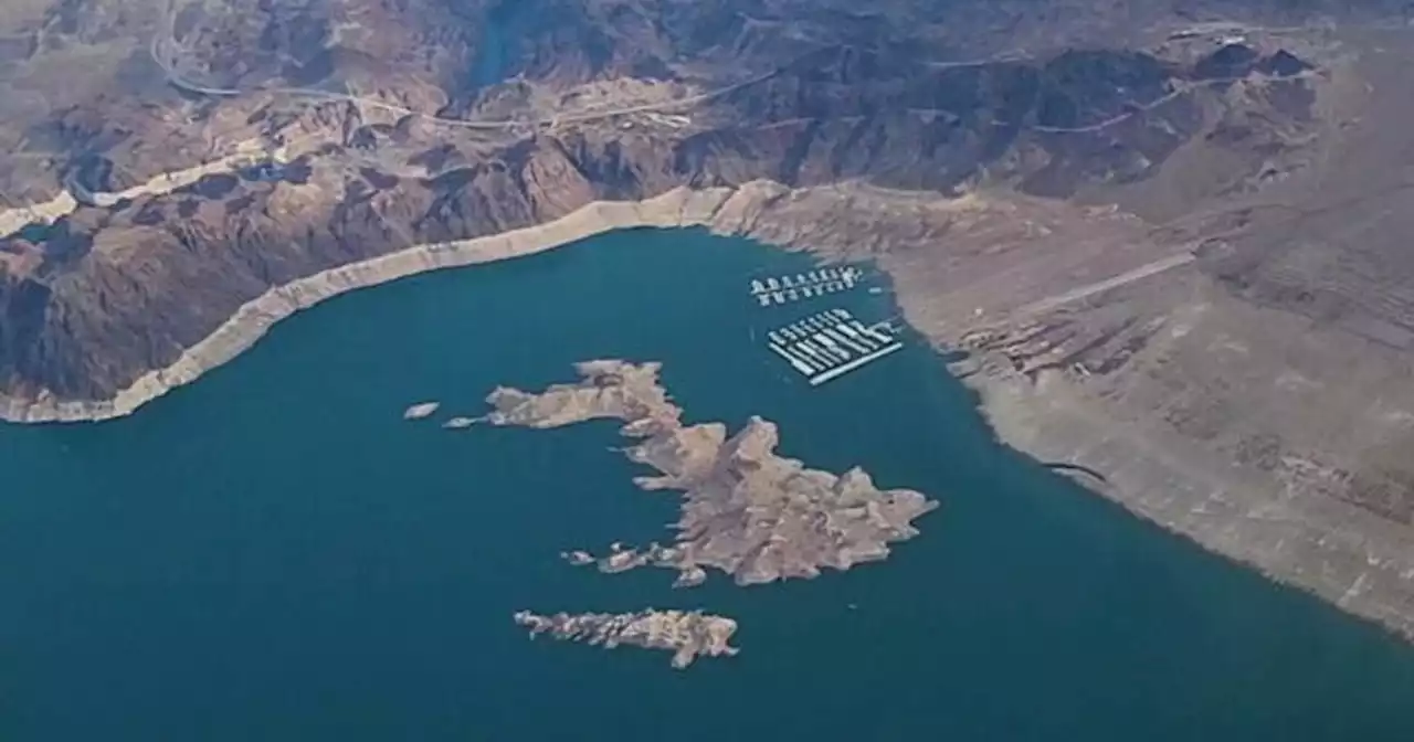 Low water levels at Lake Mead reveal more than just human remains