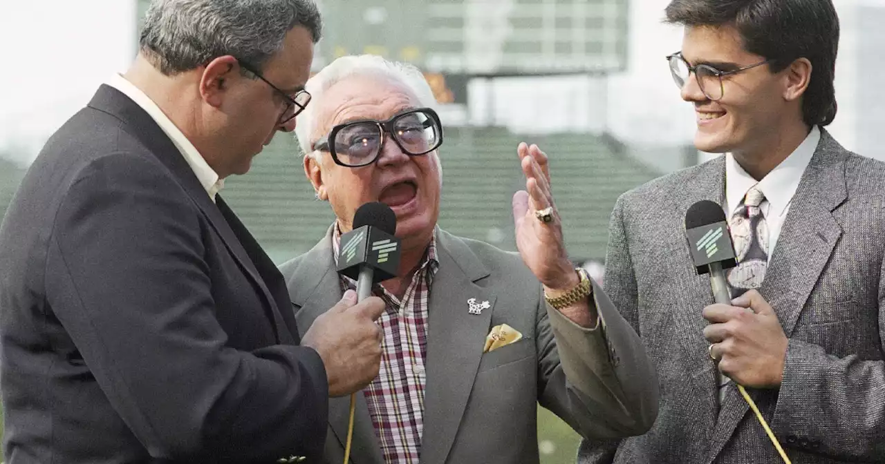 SEE IT: Beloved Cubs announcer Harry Caray 'returns' at Field of Dreams game