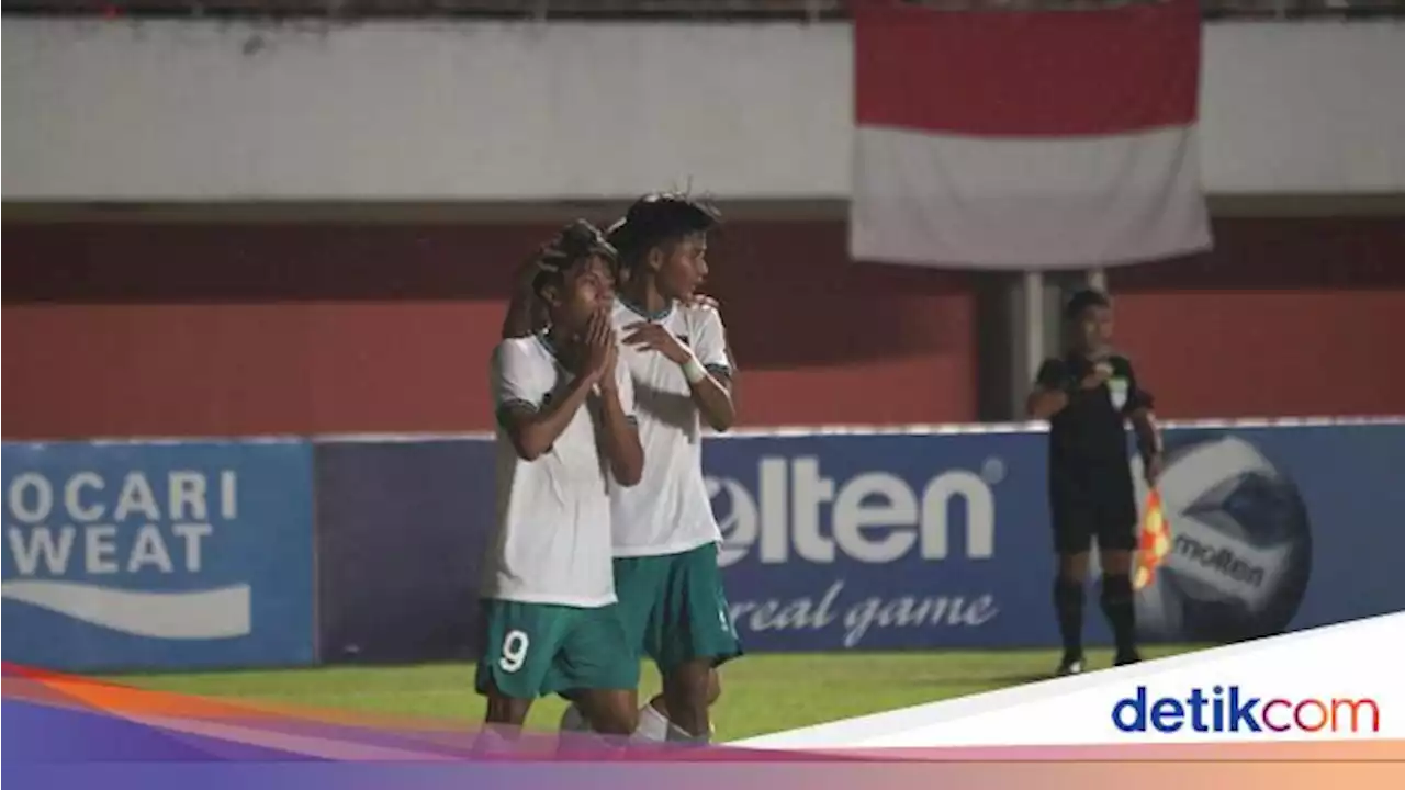 Kafiatur Rizky Merinding Cetak Gol Kemenangan Timnas Indonesia U-16