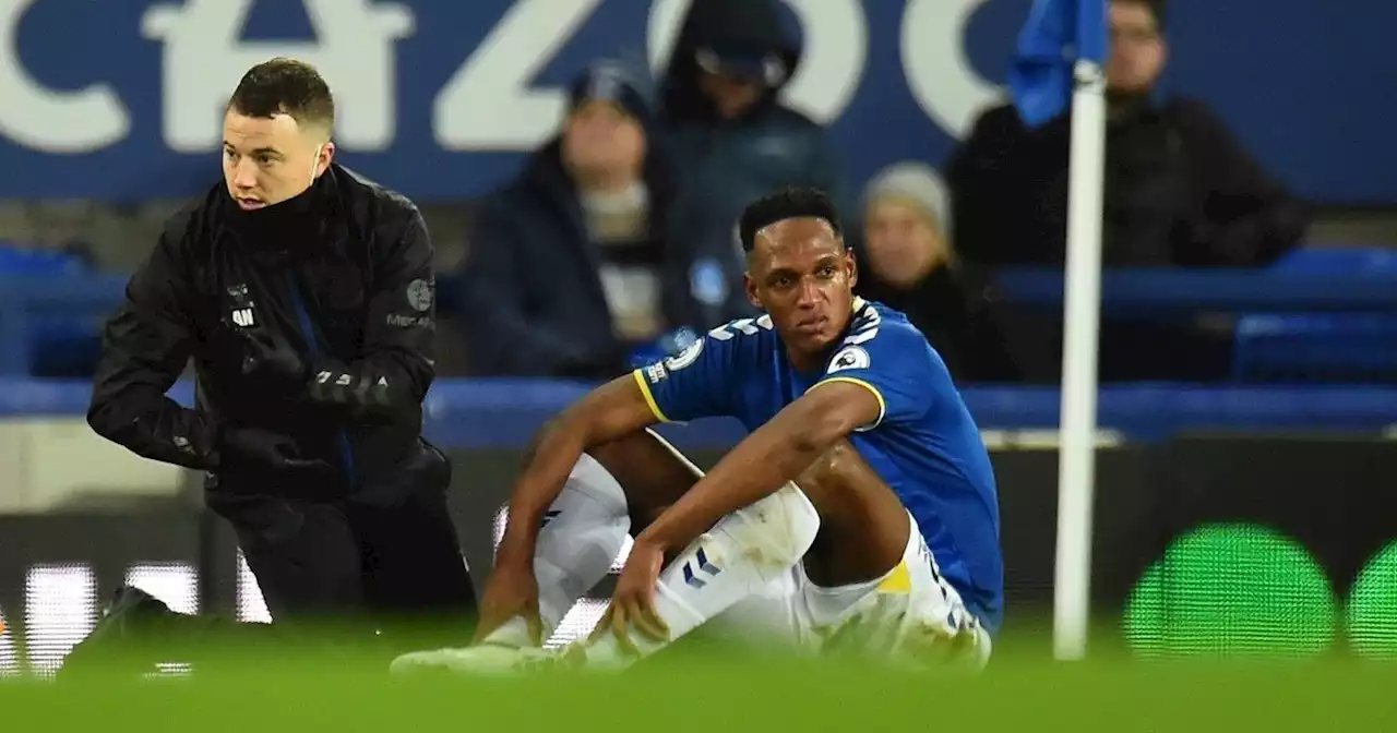 El drama de Yerry Mina en el Everton