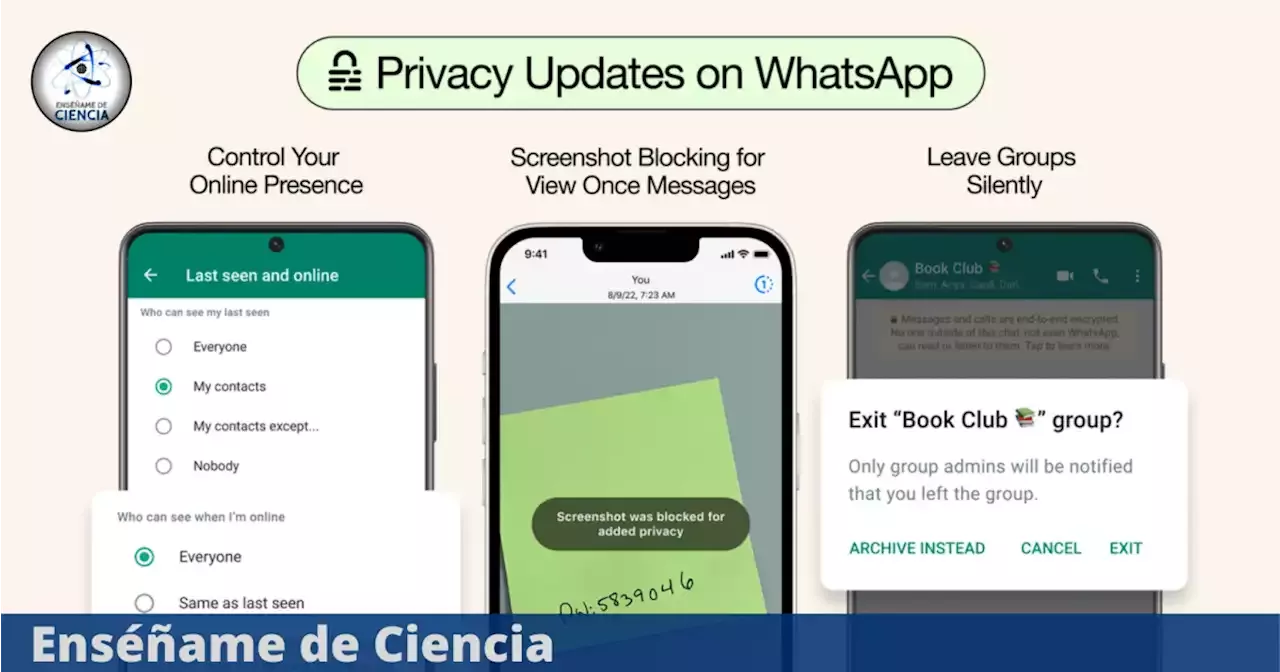 Así Son Las Nuevas E Importantes Funciones Que Han Llegado A Whatsapp 9816