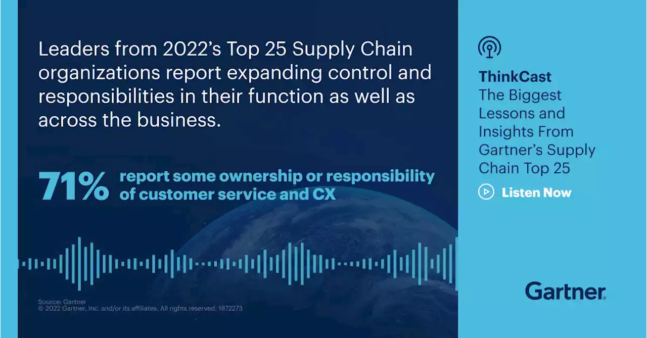 The Biggest Lessons and Insights from Gartner’s Supply Chain Top 25