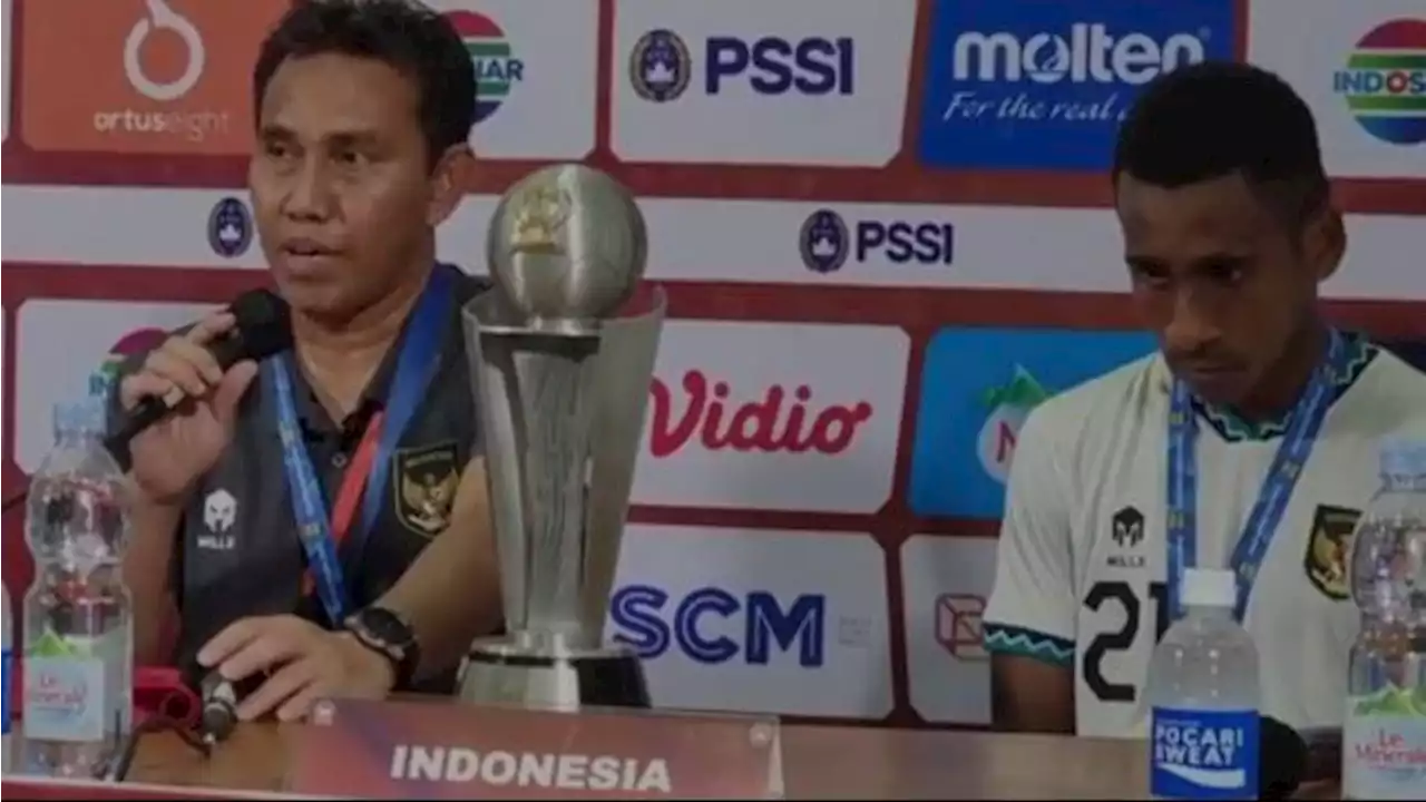 Kata Kapten Timnas Indonesia usai Mengalahkan Vietnam di Final Piala AFF U16 2022