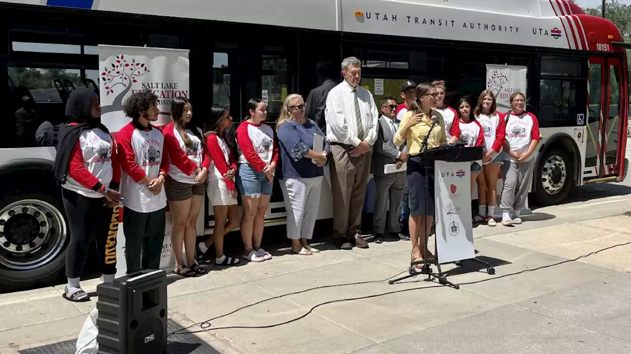 25K transit passes going to Salt Lake students, teachers in 'historic commitment'