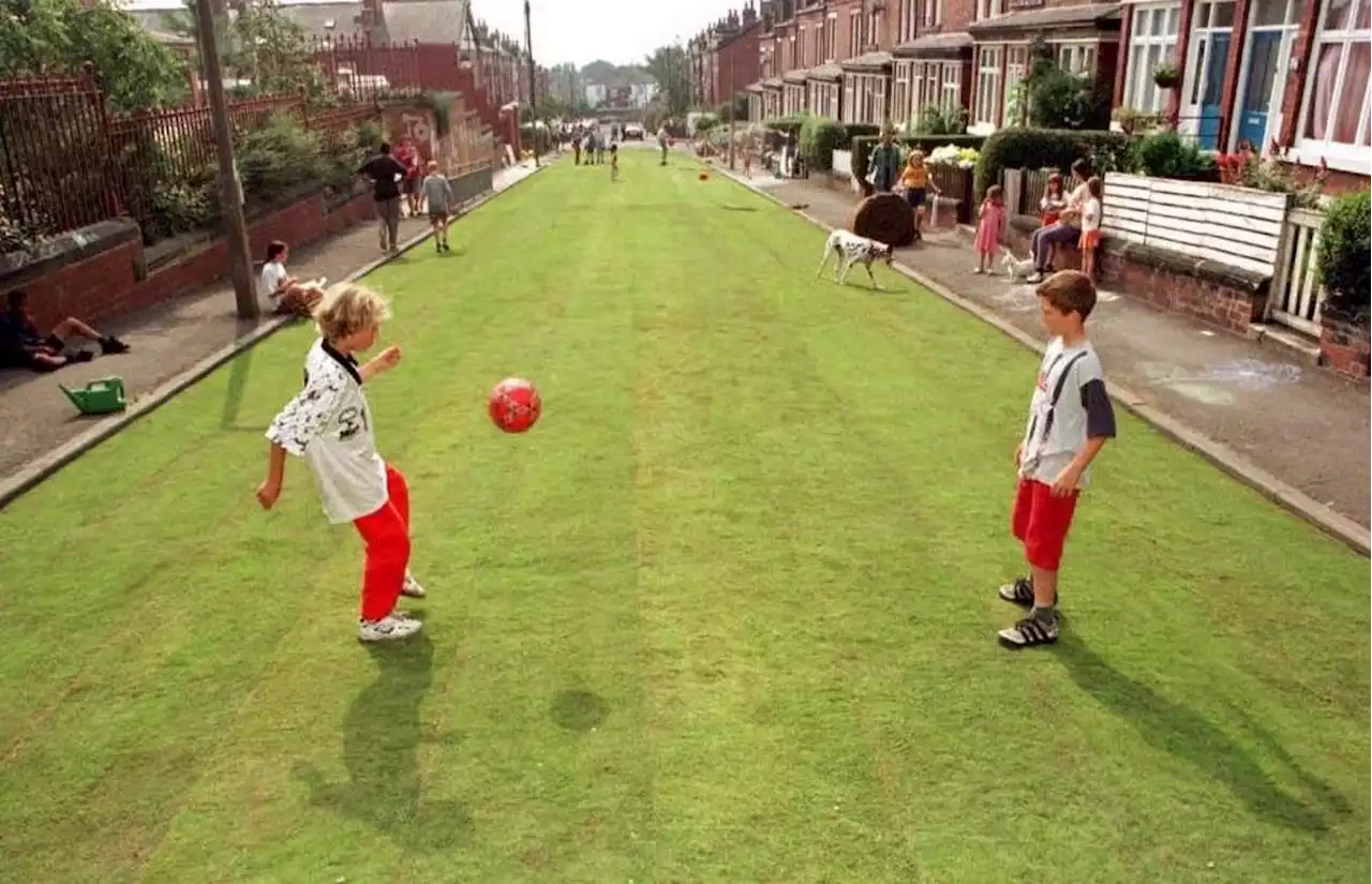 Why a Leeds street went from tarmac to turf