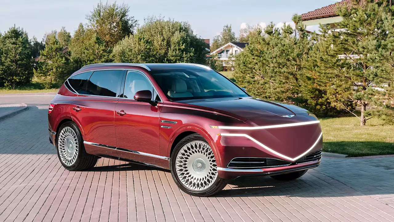 The 2024 Genesis GV90 Will Be Three-Row Luxury, Electrified