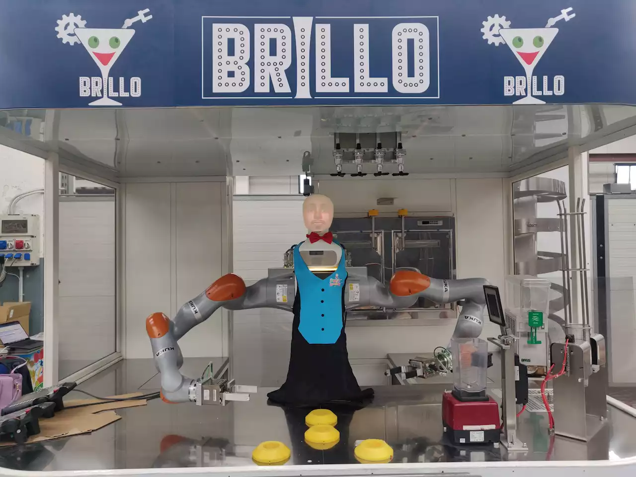 Meet BRILLO, the Bartending Robot That Can Make Small Talk