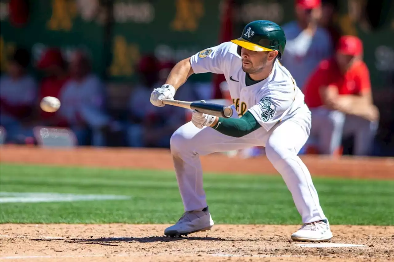 A’s rookies make promising debuts in extra-inning loss to Angels