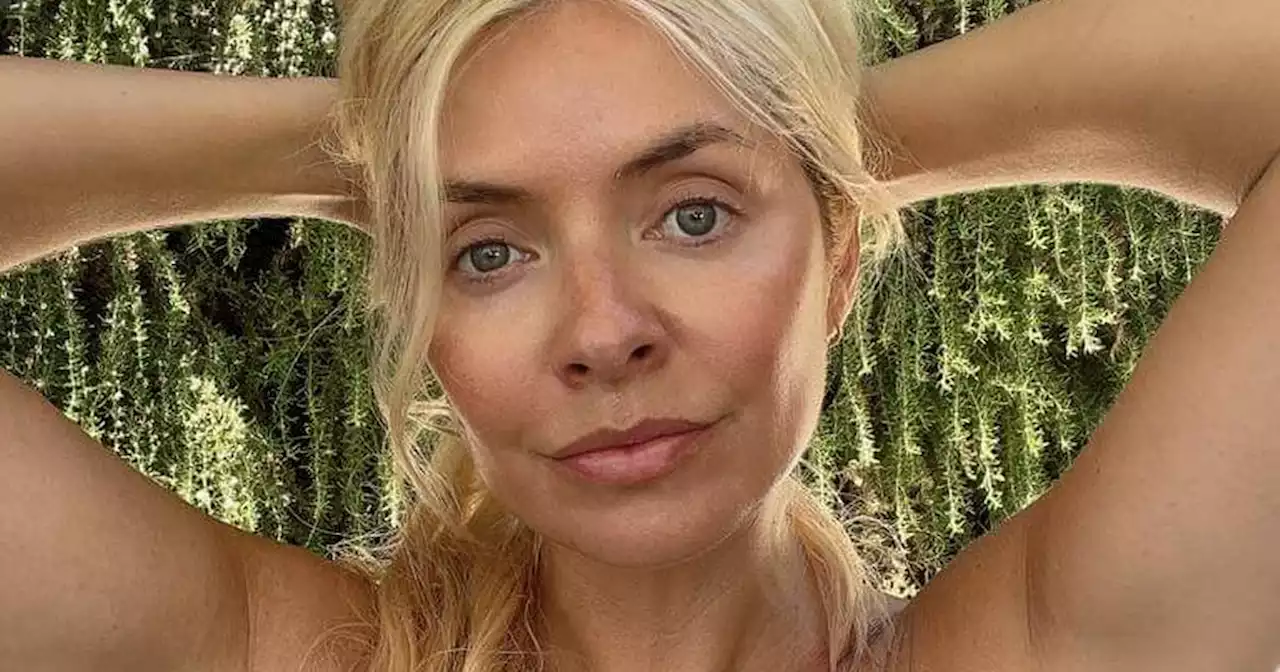 Holly Willoughby stuns in collection of bikinis as she soaks up the sun