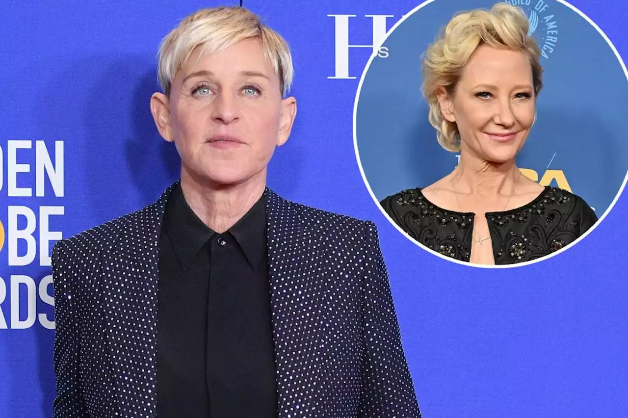 Ellen DeGeneres reacts to ex Anne Heche’s hospitalization after car crash