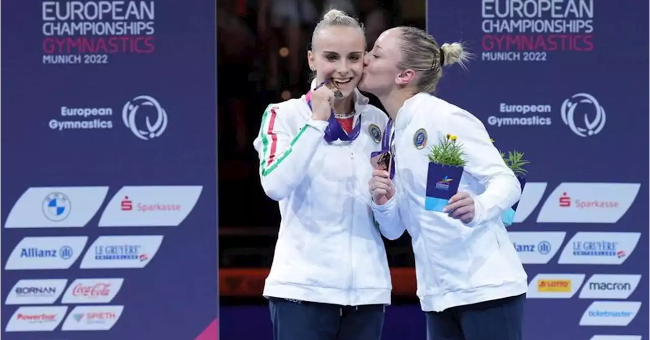 Europei Ginnastica: D&#39;Amato d&#39;oro nel concorso generale, bronzo alla Maggio