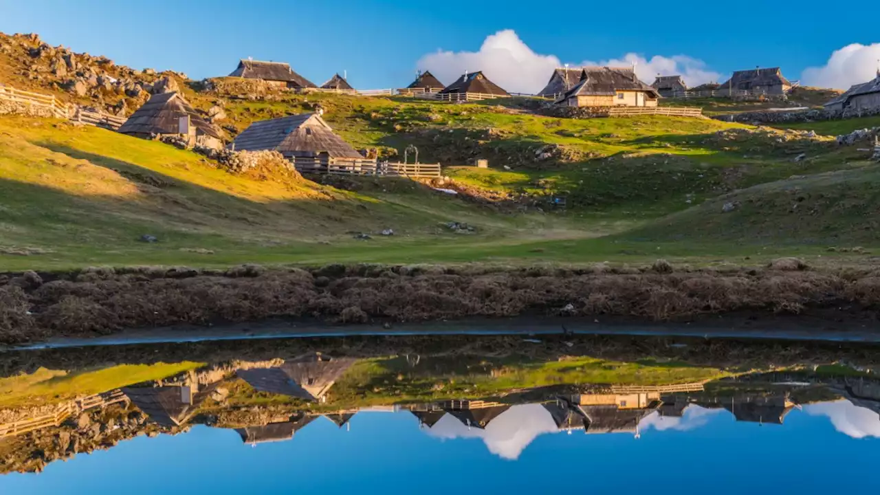 Urlaub in den Bergen von Slowenien: Auf der Alm Velika Planina