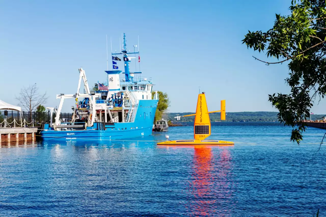 Drones set sail on Lake Superior