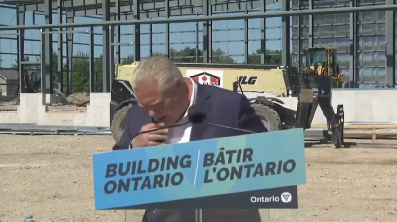 Premier Doug Ford has us wondering if it's bad to swallow a bug