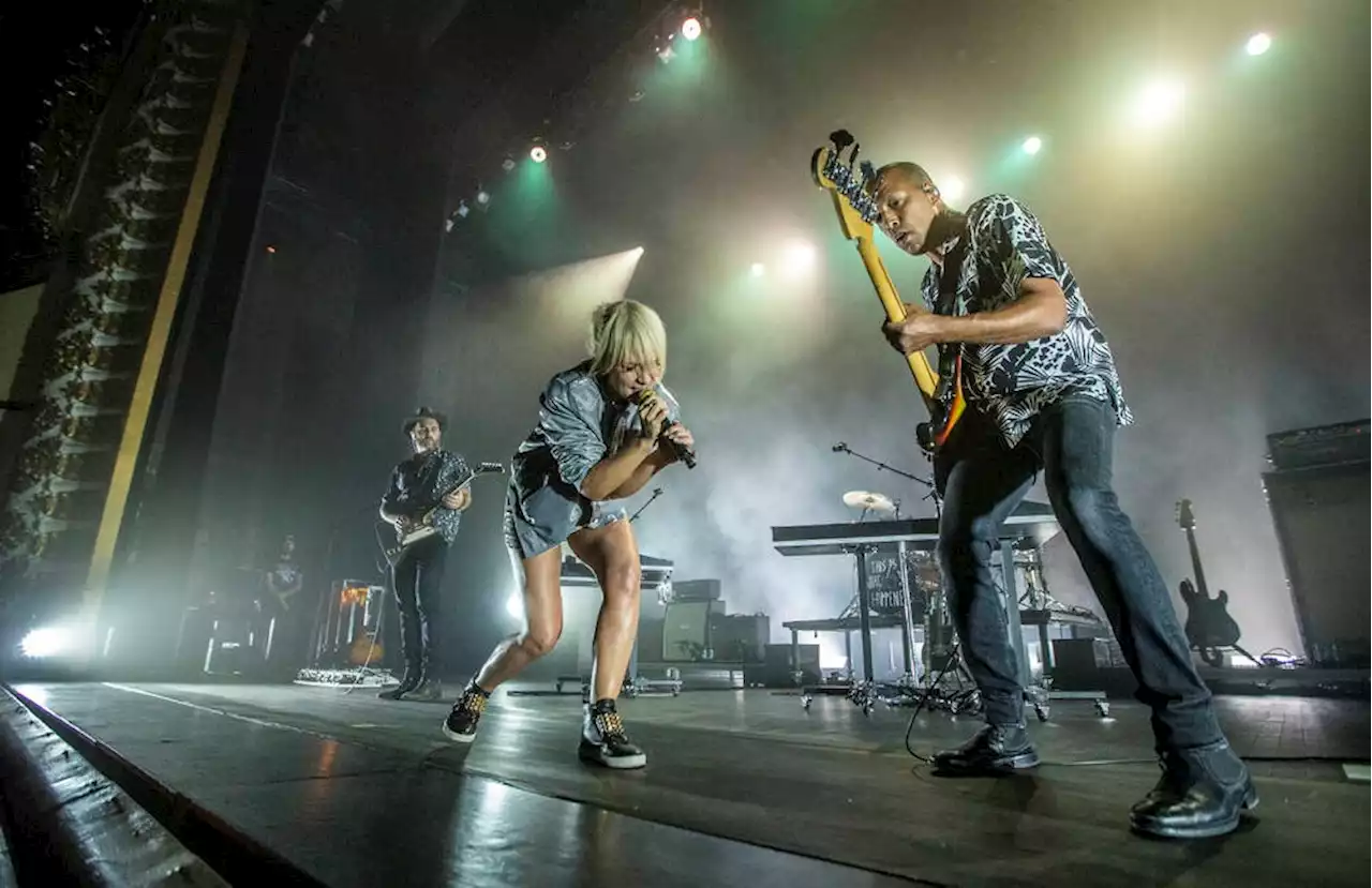 Review: Metric kept foot on gas pedal, embracing fondness for playing at full volume