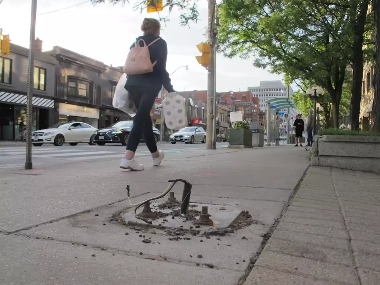 How a fix for Yonge Street lamps became a menace for walkers