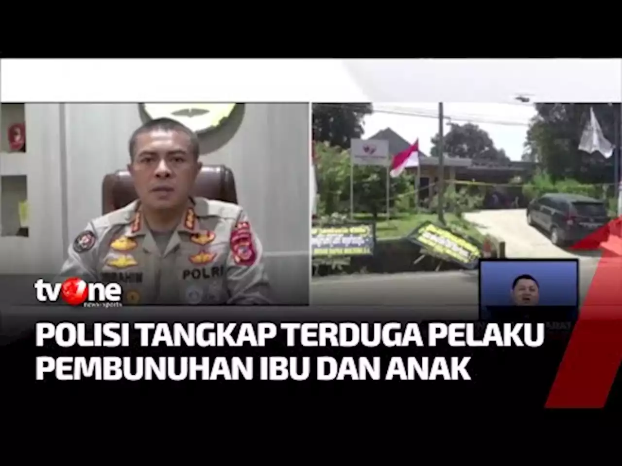 Tim Gabungan Tangkap Terduga Pelaku Pembunuhan Ibu dan Anak di Subang - tvOne