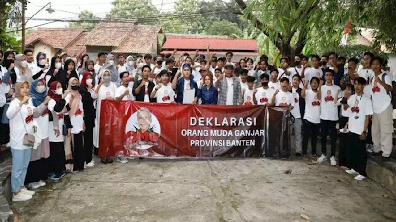 Berprestasi dan Humanis, Alasan Anak Muda Banten Dukung Ganjar Nyapres