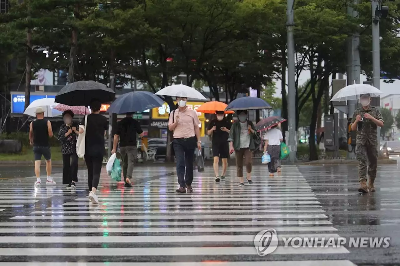 기상청 '주말 중부지방 강한 비 예상…수도권 최대 120㎜ 이상' | 연합뉴스