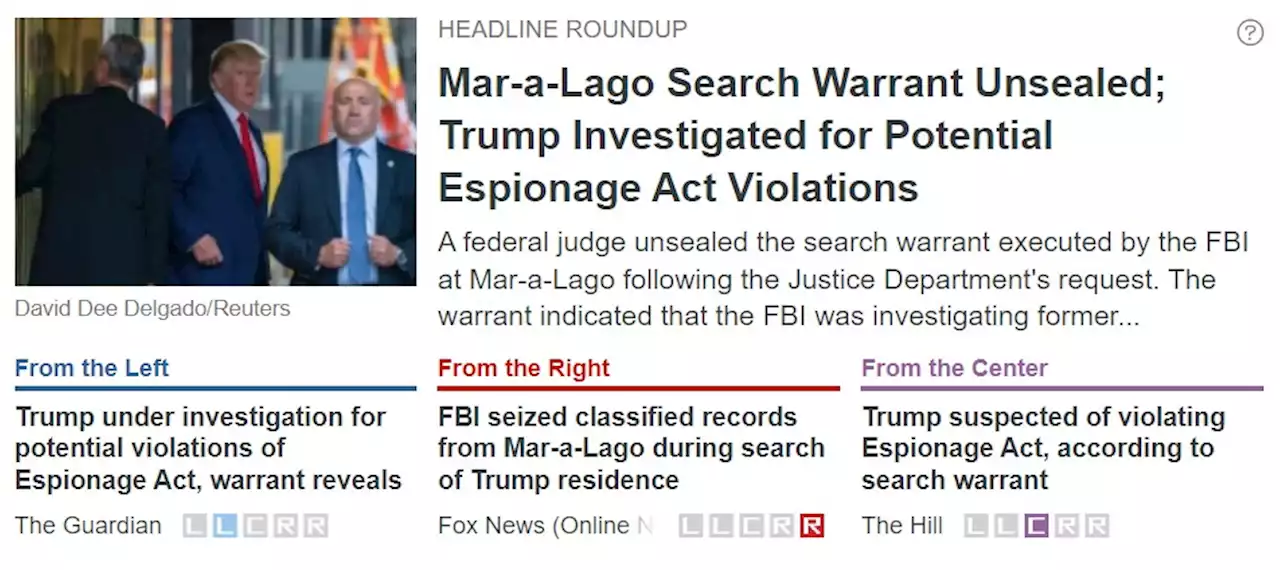 Mar-a-Lago Search Warrant Unsealed; Trump Investigated for Potential Espionage Act Violations