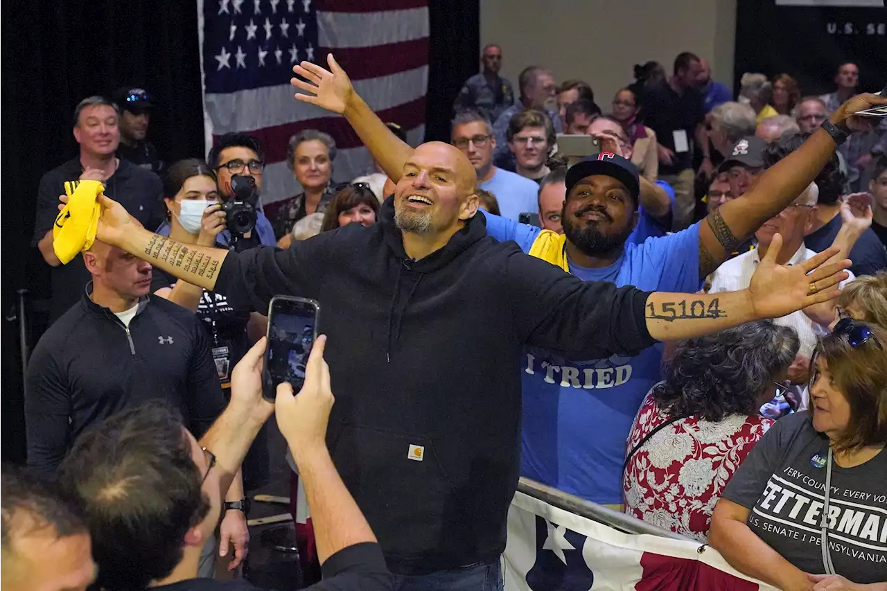 Fetterman 'grateful' as he returns to Pa. Senate race