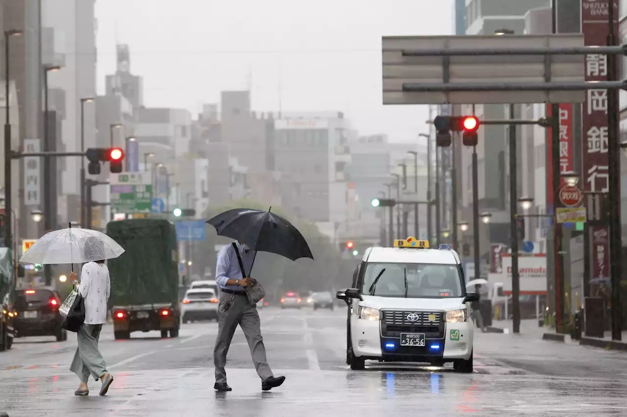 Tropical Storm Meari hammers Japan with heavy rainfall, wind