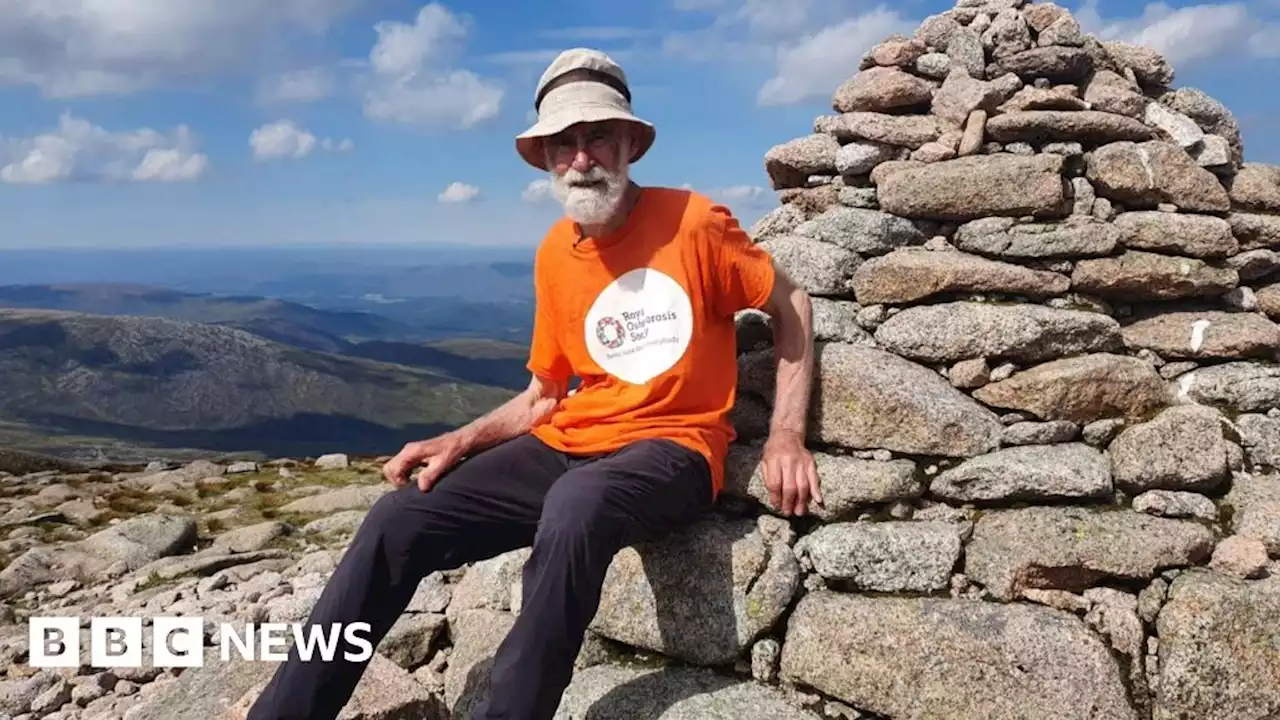 Climber, 82, completes 282 mountain challenge