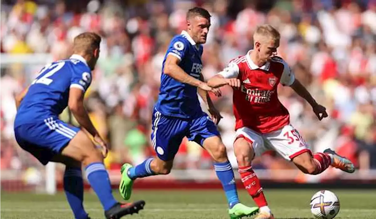 Dua Gol Berselang Satu Menit, Arsenal Sementara Ungguli Leicester 4-2