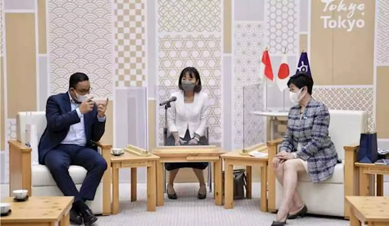 Kebangkitan Pascapandemi, Anies Diskusi Bersama Gubernur Tokyo.