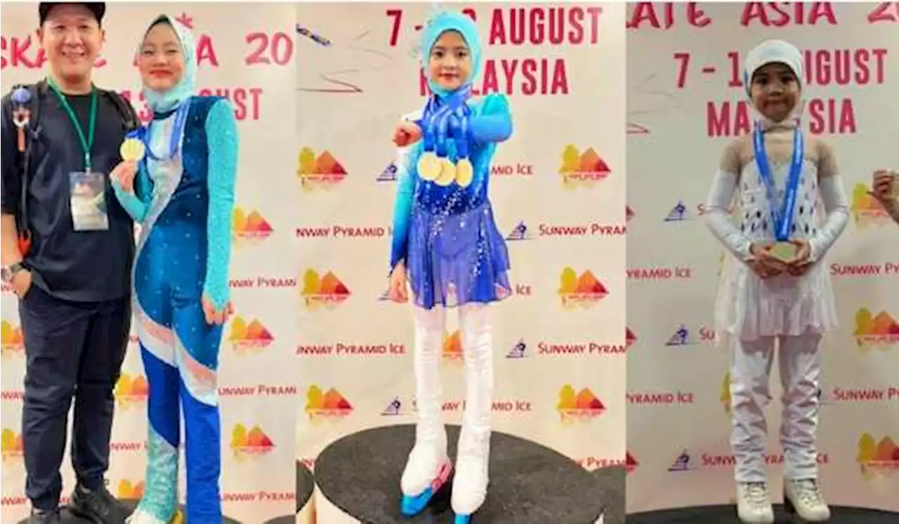 Tiga Putri Bersaudara Asal Indonesia Juarai Skate Asia 2022