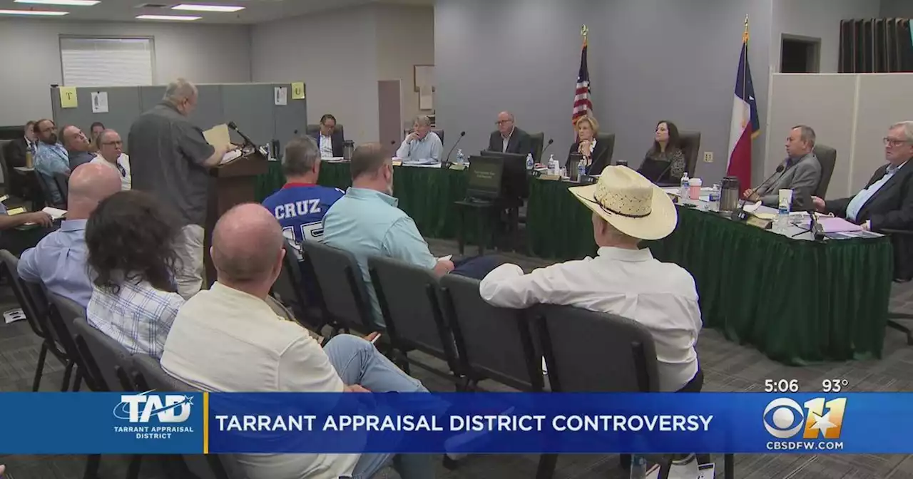 Tarrant's top property tax appraiser suspended