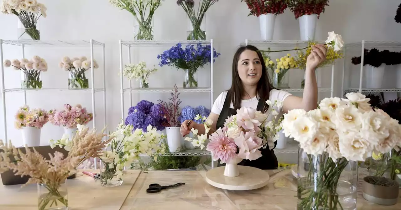 With nearly 2.5 million weddings happening in the US this year florists are in high demand amid a flower shortage