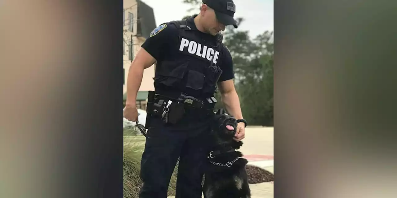 Police: K-9 to receive full honors after dying in line of duty