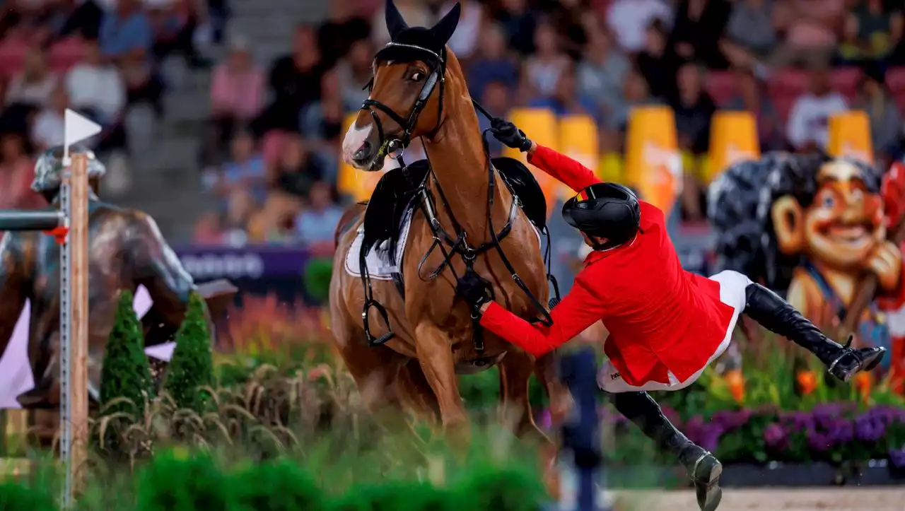 Springreiten: Deutschland verpasst nach Sturz WM-Medaille - »Das Pferd sprang zu gut«