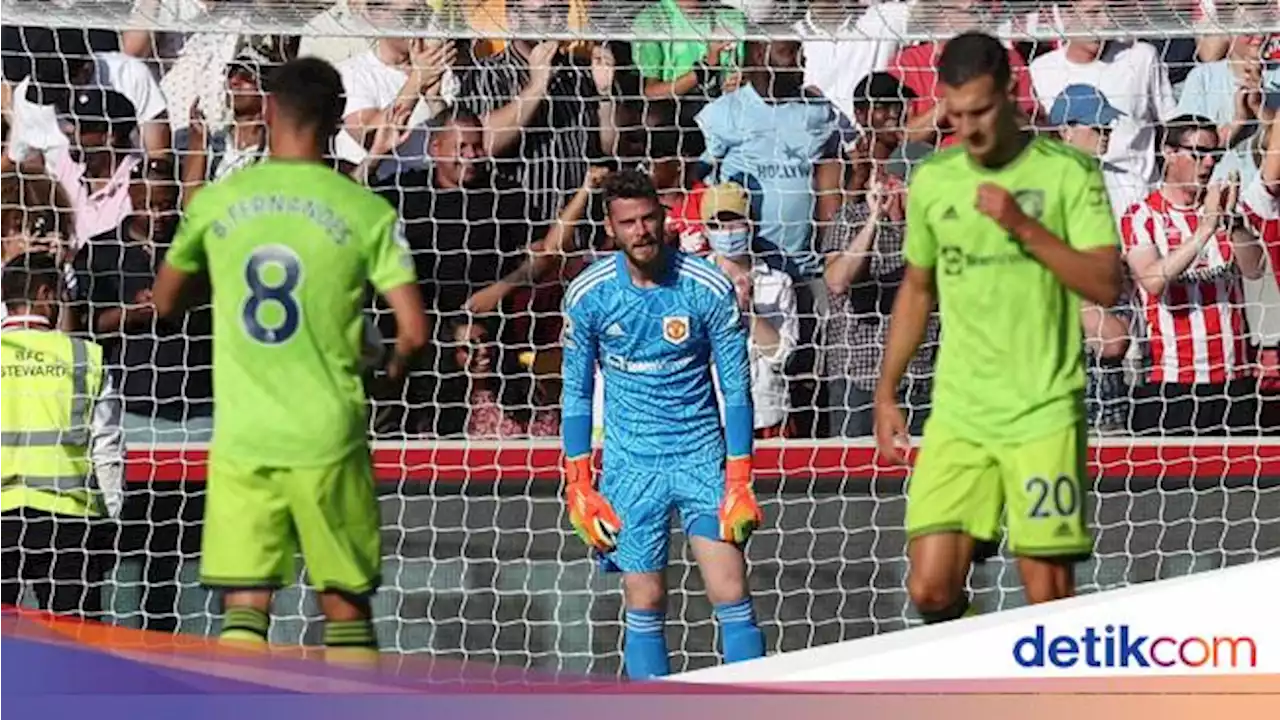 Brentford Vs MU: Setan Merah Tertinggal Empat Gol di Babak Pertama