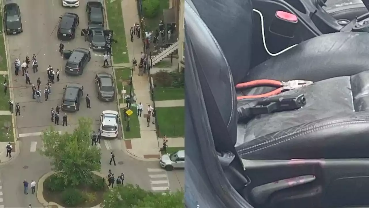 1 suspect in custody following officer-involved shooting on Chicago's Near West Side