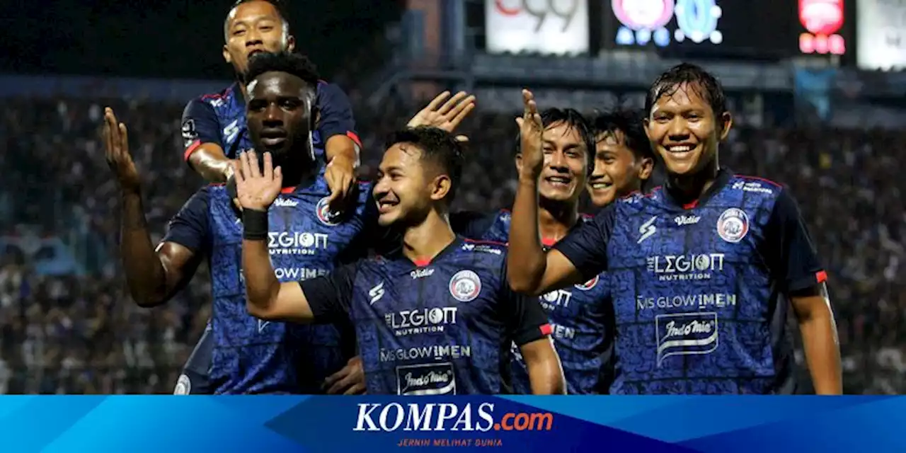 Hasil Bali United Vs Arema FC: Patahkan Kutukan, Singo Edan Menang Tipis 2-1