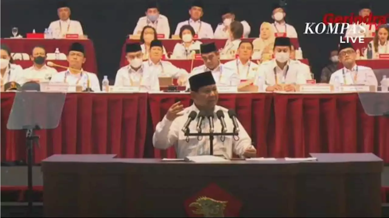 Disindir Sekian Kali Kalah Mau Maju Lagi, Prabowo: Mereka Tidak Mengerti Arti Pejuang