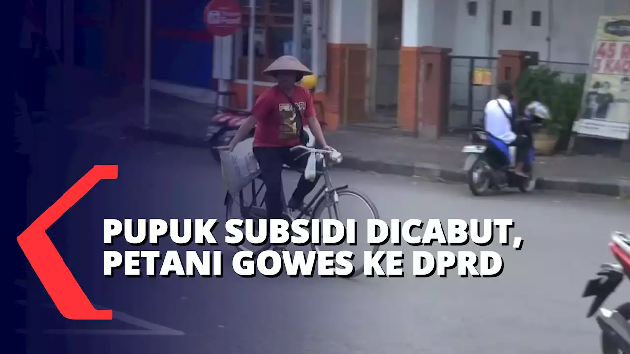 Petani Gowes ke DPRD Protes Pencabutan Pupuk Subsidi