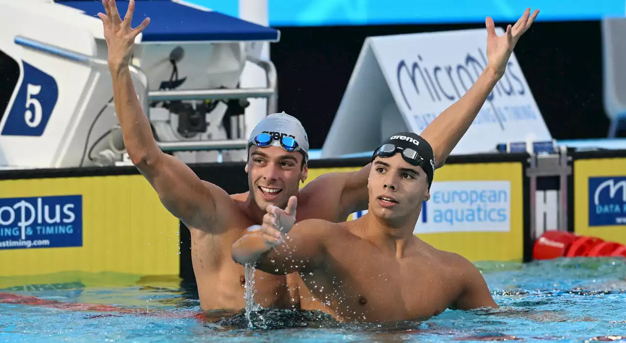 Europei nuoto, Paltrinieri d'oro e Galossi di bronzo: magica Italia negli 800 stile