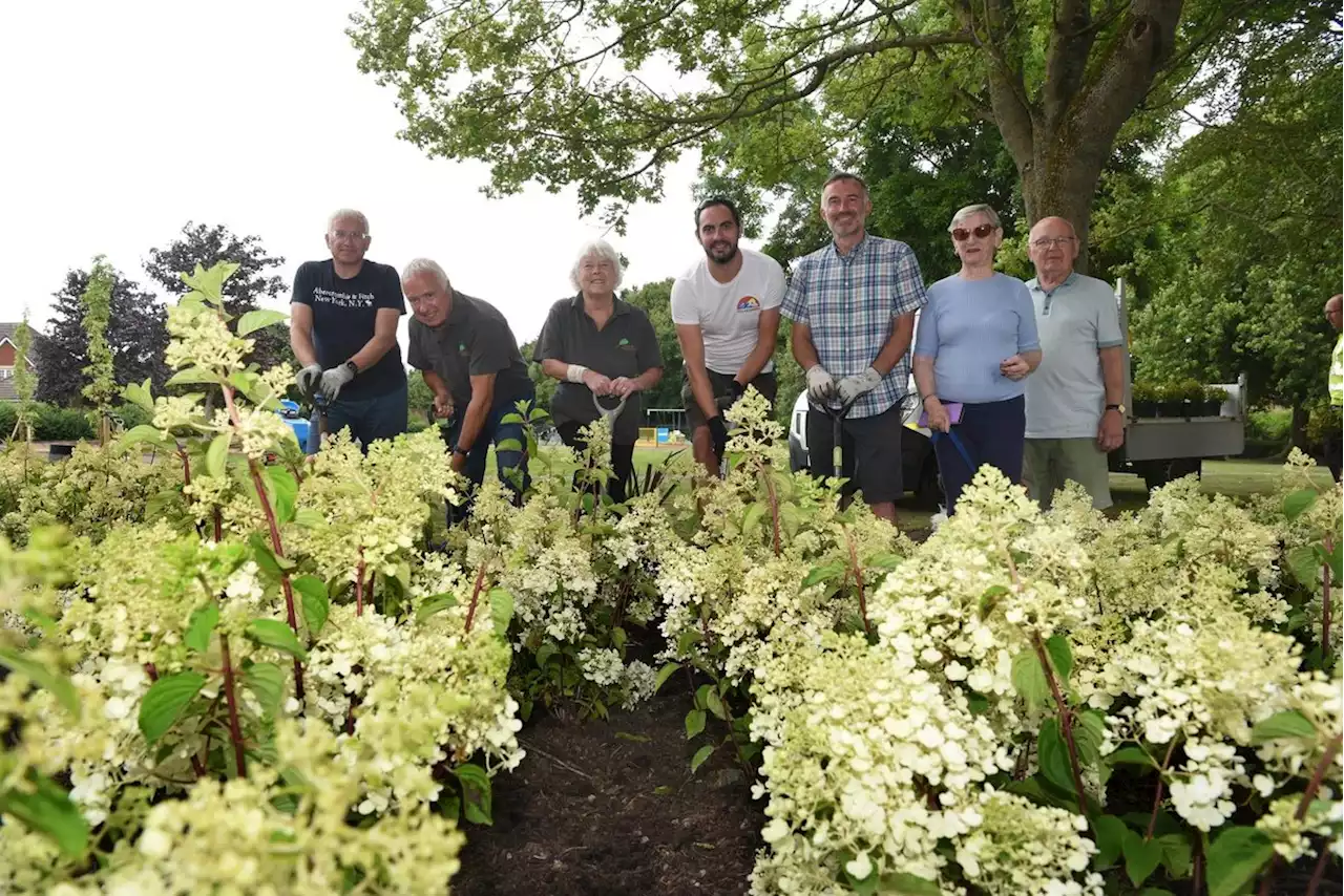 Community comes together to spruce up revamped Walton Park and playground