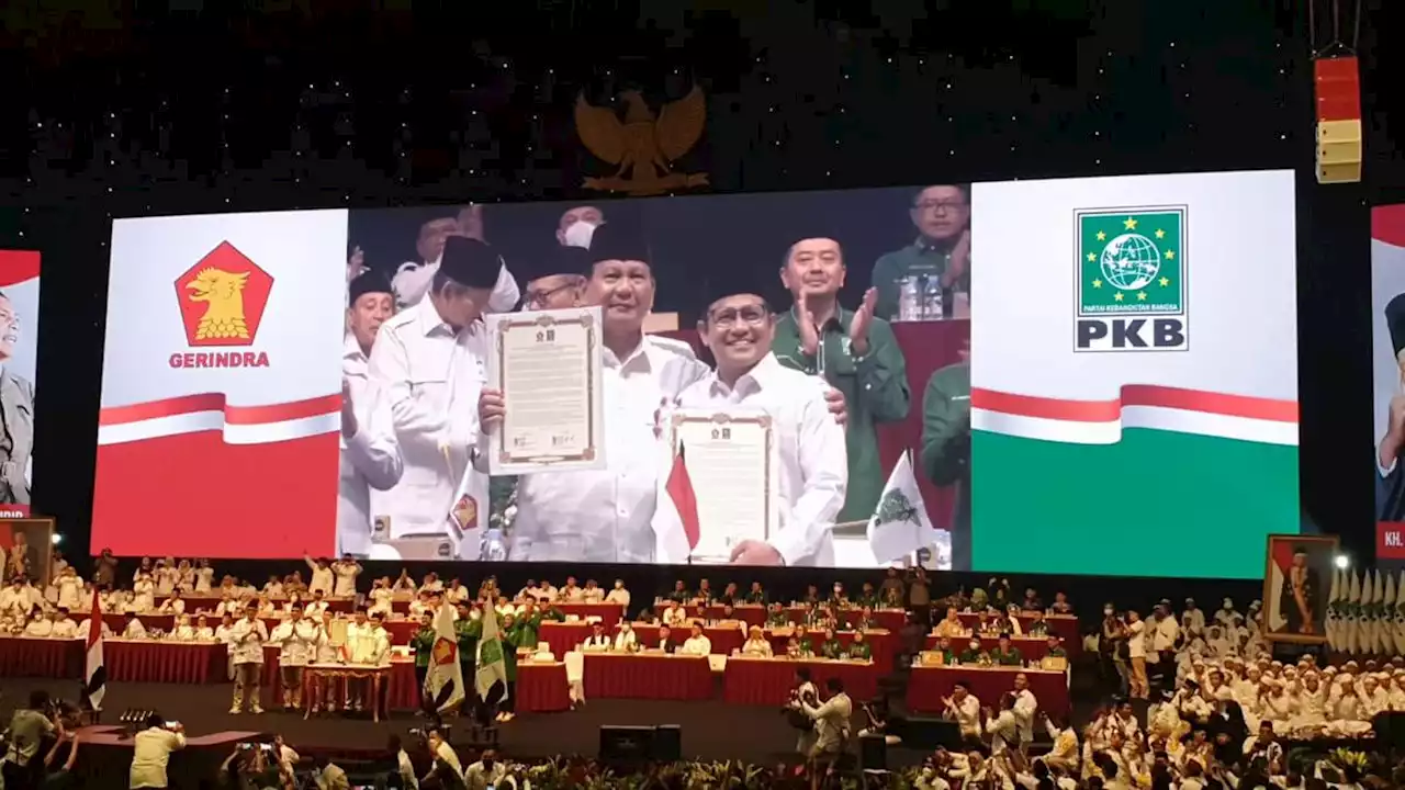 Begini Isi Piagam Kerjasama Koalisi Gerindra-PKB