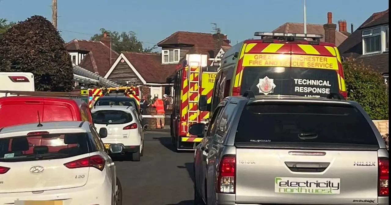 BREAKING: Huge emergency response after car ploughs into house