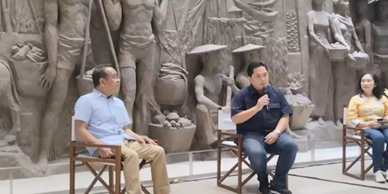 Lewat Pameran Arsip Sarinah, Erick Thohir Ajak Masyarakat Adaptasi di Era Digital | merdeka.com