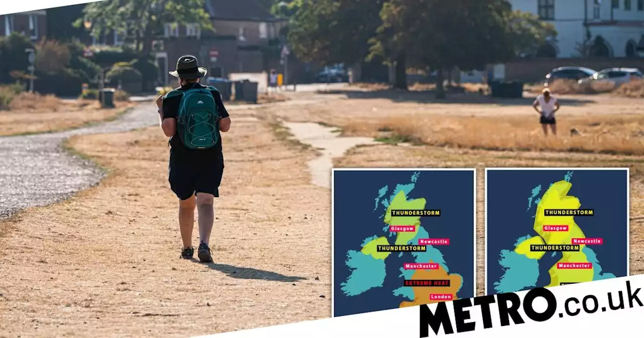 Temperatures to hit 36°C before heatwave ends with flash floods and thunder