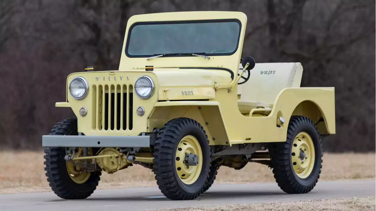 1954 Willys CJ-3B Shows Why Flat-Fender Jeeps Are Eternally Cool