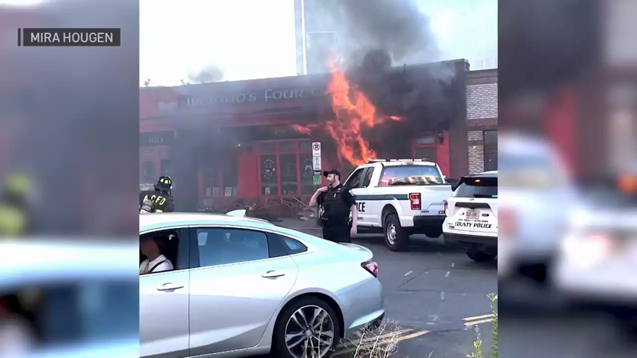 ‘Pure Panic': 14 Hurt After Car Slams Into Virginia Pub, Sparks Fire